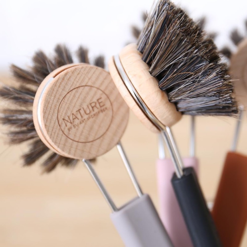Smart SM-007RU Washing Up Brush Dishwashing with Handle Rust