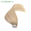 Loxxy Tape In Extensions Human Hair Invisible Skin Weft Tape