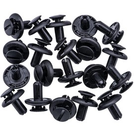 Rexka 20pcs Cowl Vent Air Inlet Duct Push-Type Retainer Clips for Subaru 90914-0063 Forester, Impreza,WRX, Legacy & Outback