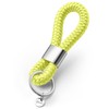 Key pendant with silver metal in maritime design made of