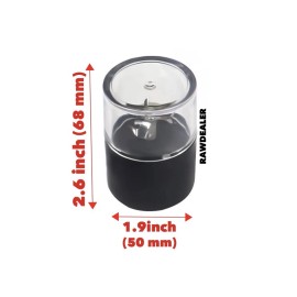 raw 1 1/4 lean size cone loader + rechargeable electric grinder shredder