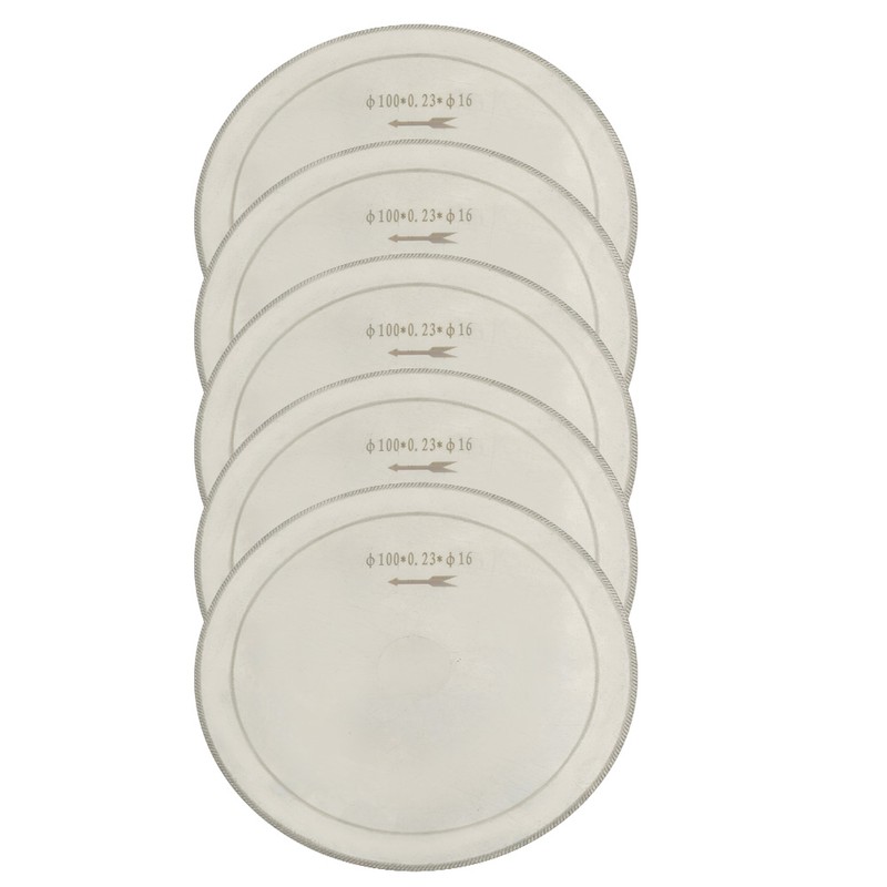 10pcs Ultra Thin Diamond Lapidary Saw Blade Gems Jewelry Cutting