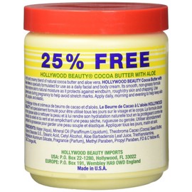 Hollywood Cocoa Butter with Aloe Bonus, 20 Ounce