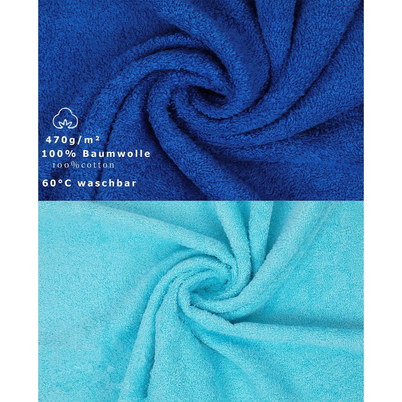 Guest Towel Set PREMIUM 10 pieces 100% cotton quality 470