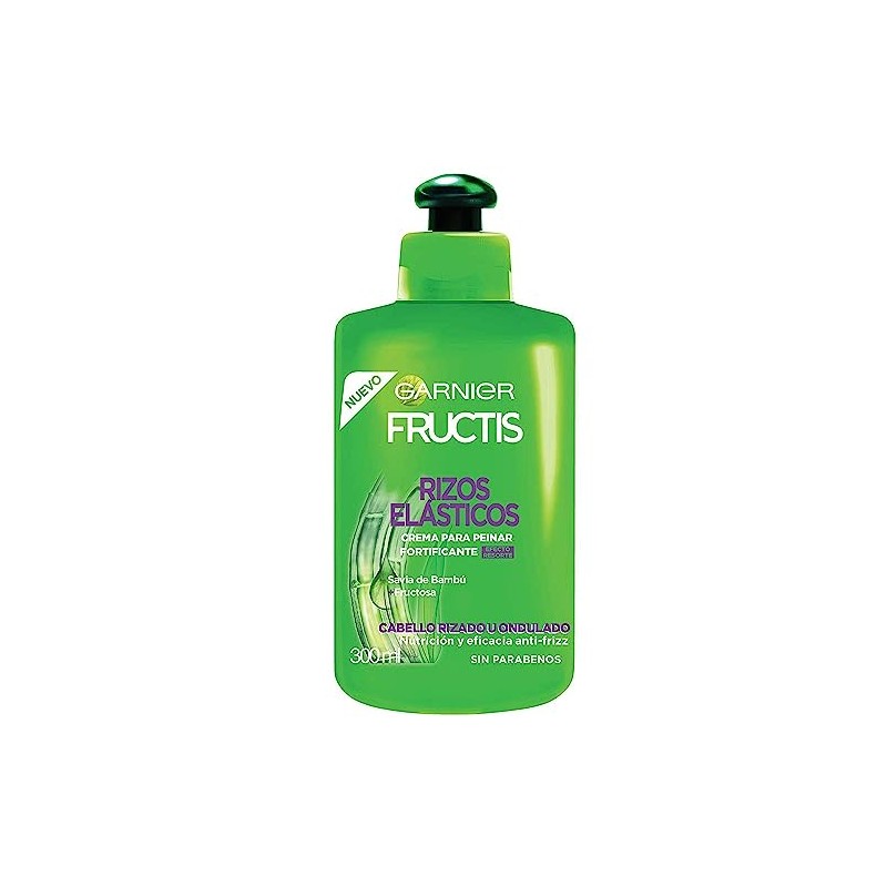 Garnier Fructis Crema para Peinar Rizos Elasticos, 300 ml
