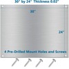 zsttion Stainless Steel Backsplash ，24 x 30Inch Range Hood Stove