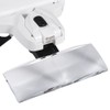 New 5 Lens Headset Magnifier With LED Lights Hand Free