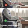 VibeNest Ergonomic Arm/Elbow Rest for Desk - Foldable Rotatable Elbow