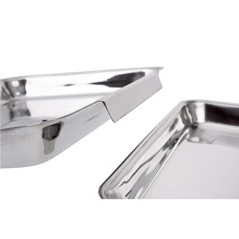 GRÄWE Breading Set 4-Piece Large Stainless Steel