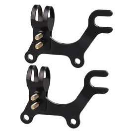 BESPORTBLE 2pcs Adjustable Disc Brake Bracket Adapter for Bicycle Conversion Bike Brake Holder for Modification Essential Accessory for Bicycles Without Installation