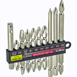 SUN UP Driver Bit Set, Combination Set, 10 pcs, #2
