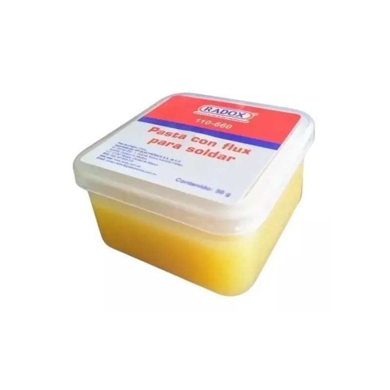 Radox Pasta Con Flux Para Soldar 50 Gramos