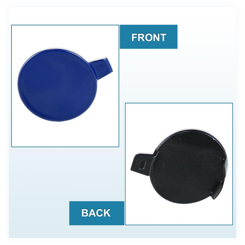 X AUTOHAUX Car Front Bumper Tow Hook Cover 1460701-00-b Blue
