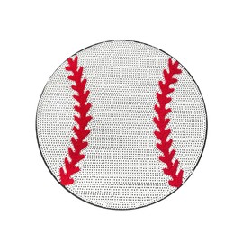 1 parches grandes para planchar, softbol, parches de hierro con lentejuelas, parches de tela bordados para ropa, parches de ropa para agujeros, mochila de vaquero, atuendo de día de juego, apliques