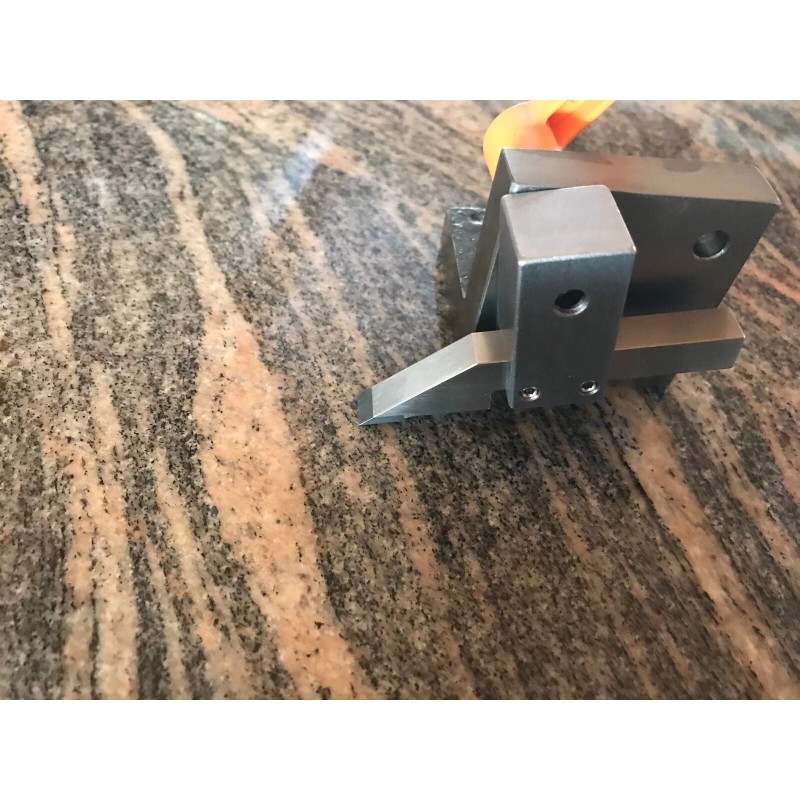 Knife Maker's Center Line Scribe, Angle Block Scribe, 2X72 Knife