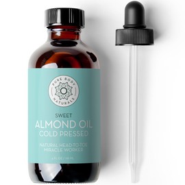 Pure Body Naturals Sweet Almond Oil, 4 fl oz