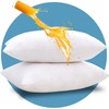 Dudu N Girlie Waterproof Pillow Protector Zipped 2 Pack Cotton