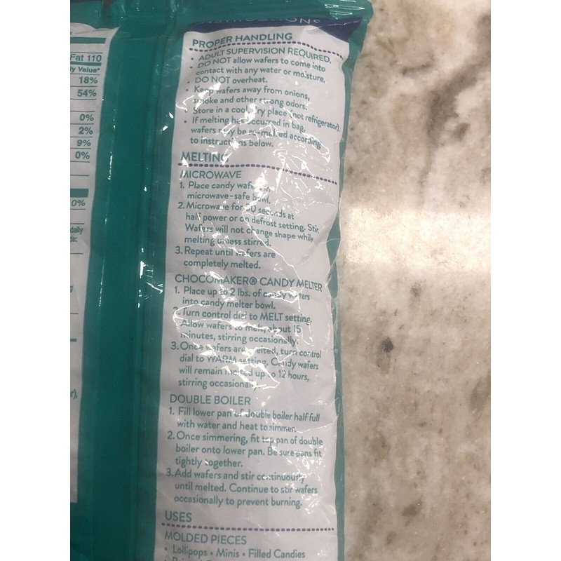 Make n Mold Dark Blue Vanilla Flavored Candy Wafers-12oz