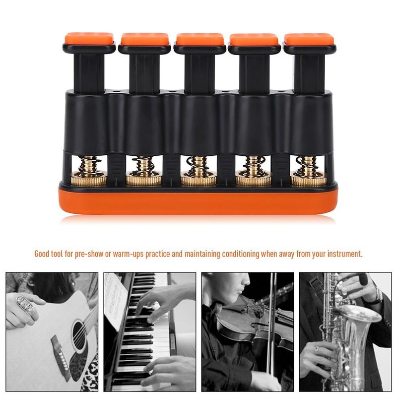 Finger Amplifier, Variable Hand Finger Strength, 5 Tension Exerciser Grip