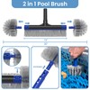 Poolvio Upgraded Pool Cleaning Kit – Weighted Vacuum Head with