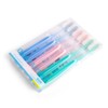 QIANTAIYING Extra Soft Toothbrush 6-Pack, Regular Head (3 Colors -