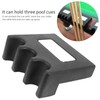 Billiards Pool Cue Stick Holder Rest Support Bracket Accessory Black