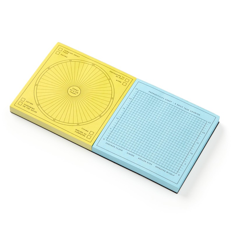 A La Chart Notepad Set of 2