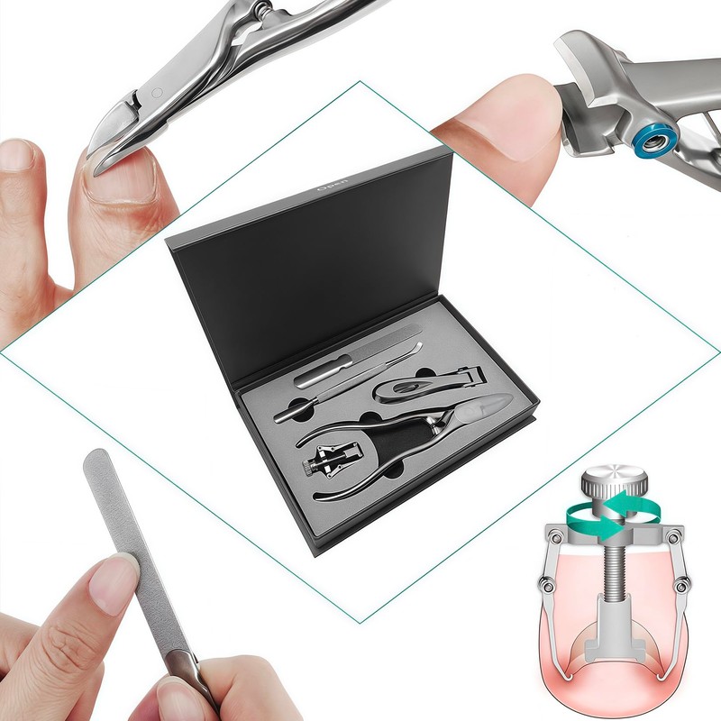Long Handled Toenail Clippers for Seniors Thick Nails, Ultra Sharp