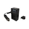 Rapid Battery Charger for Sanyo DB-L90 Battery - With Fold-In