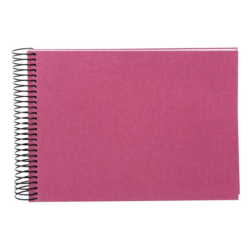 goldbuch Bella Vista Spiral Album with Picture Cut-Out, 40 Black