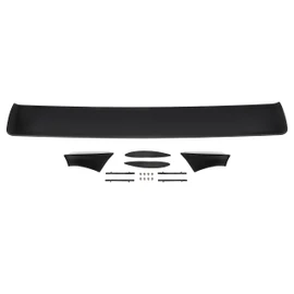 HECASA Rear Trunk Spoiler Wing Compatible with 1968-1972 Oldsmobile Cutlass 442 Rear Lid Wing Lip Splitter Plastic ABS Painted Black