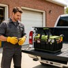 18-Inch Heavy Duty Tool Bag, 45-Pocket Large Capacity Tool Organizer