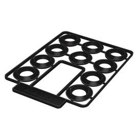 Truper EMP-MA10, Bolsa con 10 empaques de PVC antifuga para manguera