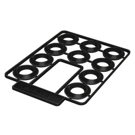 Truper EMP-MA10, Bolsa con 10 empaques de PVC antifuga para manguera