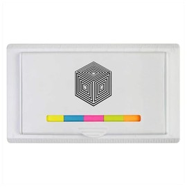 'Illusion Cube' Sticky Note Ruler Pad (ST00034105)