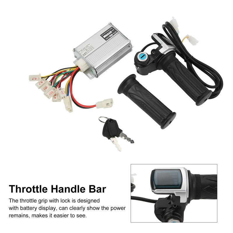 Motor Brushed Speed Controller, 36V 1000W ABS Aluminium Alloy 22mm