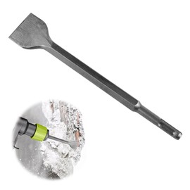 Kasoud Sds Flat Chisel, 250 X 40mm, SDS Plus Tile Removing Chisel, SDS PlusChisel, Angled Bent TileChisel for All SDS Plus Impact Hammers and Electric Hammers