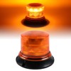 Yuanjoy LED Beacon, 12V/24V Yellow Warning Light with Magnet for