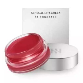 Unknown 메온셀 [헤라] 센슈얼 립 앤 치크 7g / 03호 동백[35069567] Meonsel [Hera] Sensual Lip and Cheek 7g / No. 03 Camellia [Single option]