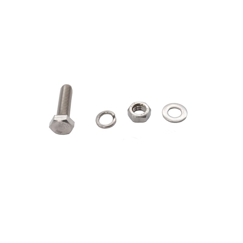 binifiMux 10-Pack M8 x 30mm Hexagon Bolts Hex Screws,M8 Hex