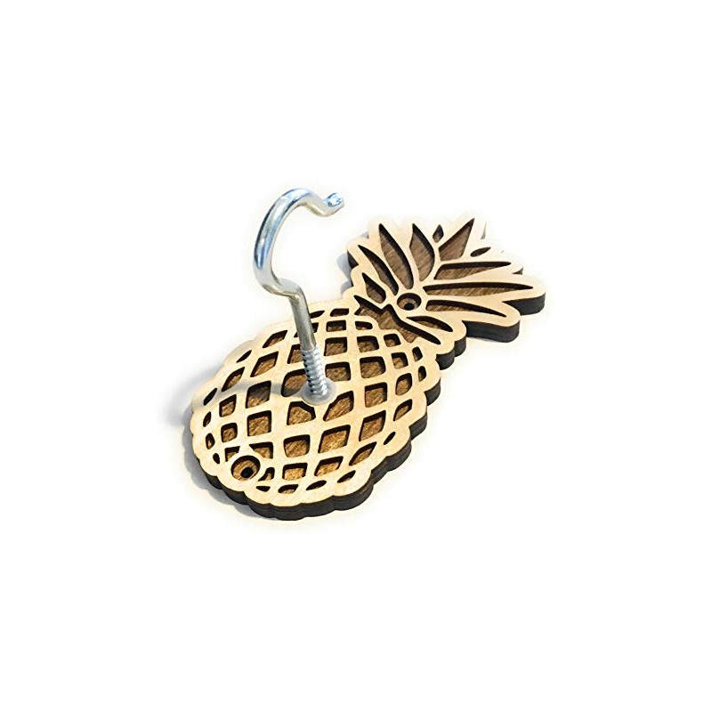 Bimini Ring Hook and Ring Toss Game (6 Inch, Pineapple