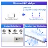 Muzata 10Pack 3.3FT/1M Upgraded Excellent Spotless LED Channel Silver Deeper