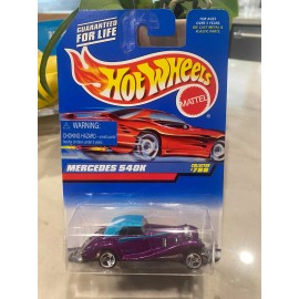 Hot Wheels Mercedes 540K Collector #788 Blue & Purple