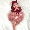 Yxiang Layered Ballet Tulle Tutu Rose Red Skirt for Baby
