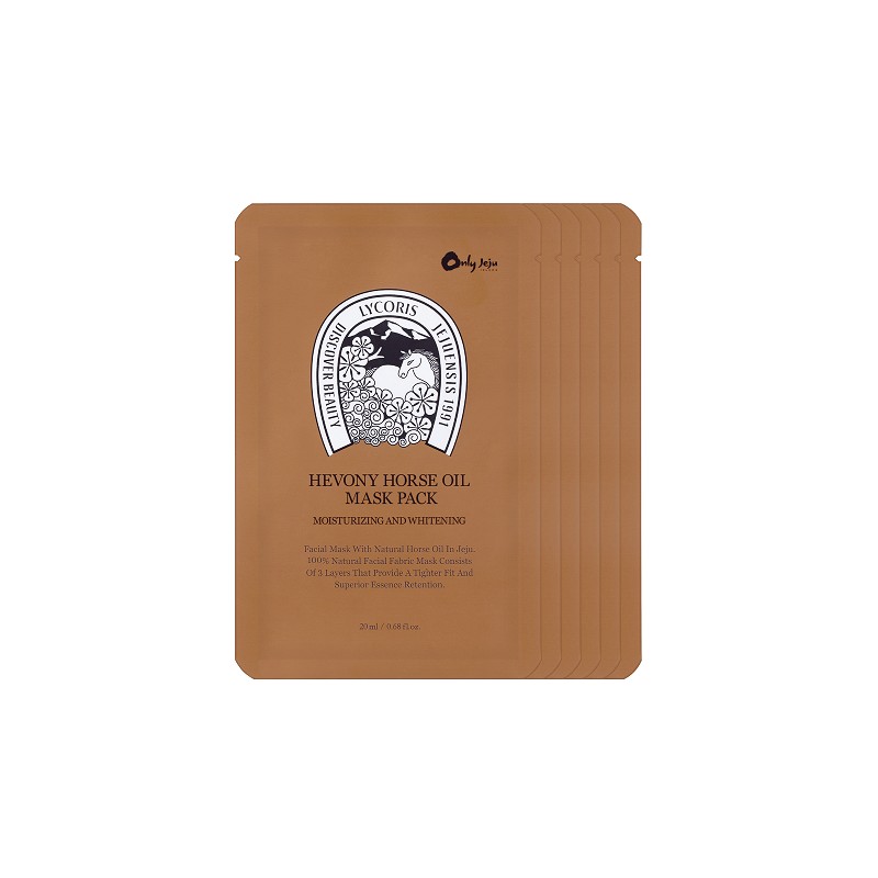 hebony Horse Oil Mask Pack Whitening Functional Hebony Set [6