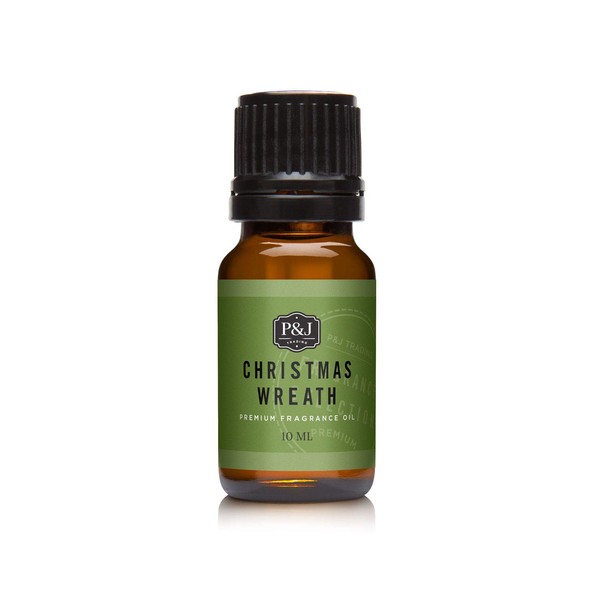 P&J Fragrance Oil | Christmas Wreath Oil 10ml - Candle