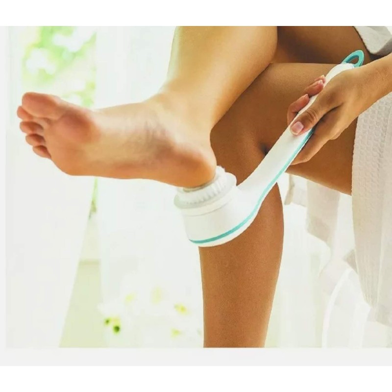 Spin Spa Body Brush Deluxe 10 pc Kit - Teal