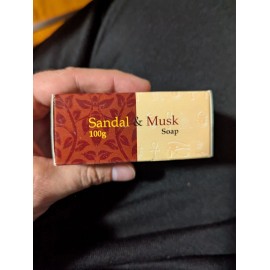 Kamini Sandal & Musk Soap 100gr Vegetable Base