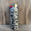 Three Skull Face Skeleton Metal Lighter Case Cover Holder fits