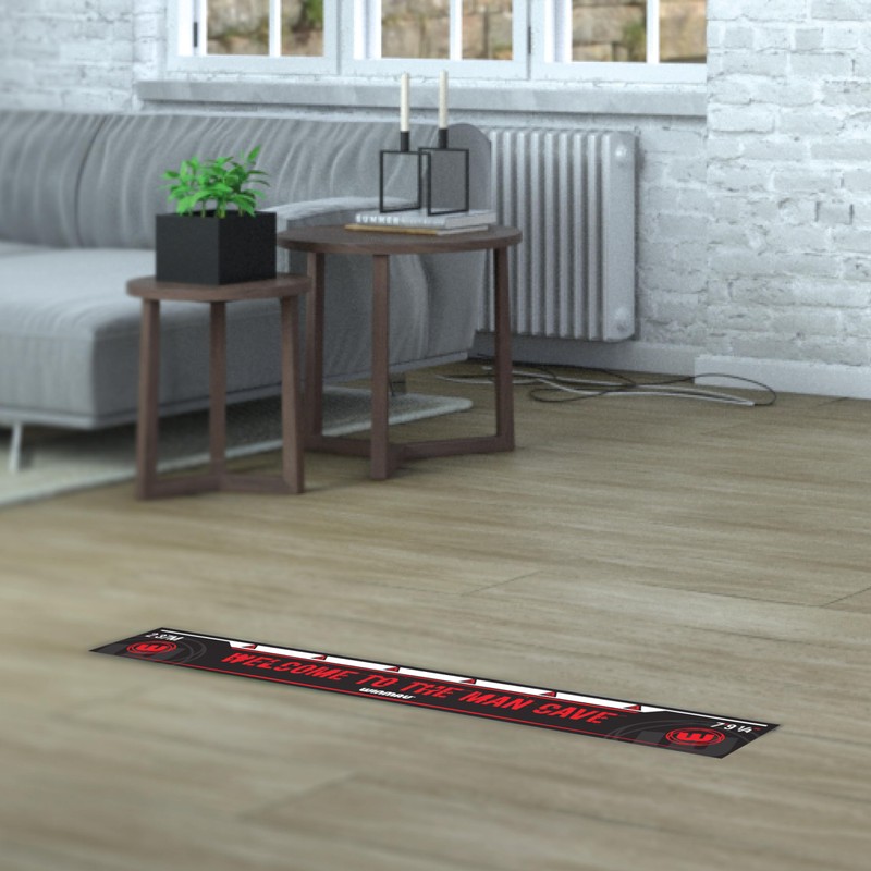 WINMAU Man Cave design Oche Strip Line for Dartboard Alignment